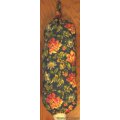 vintage look floral cobbler apron