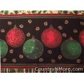 christmas ornament vintage apron