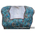 vintage floral apron