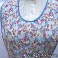 vintage feedsack floral apron