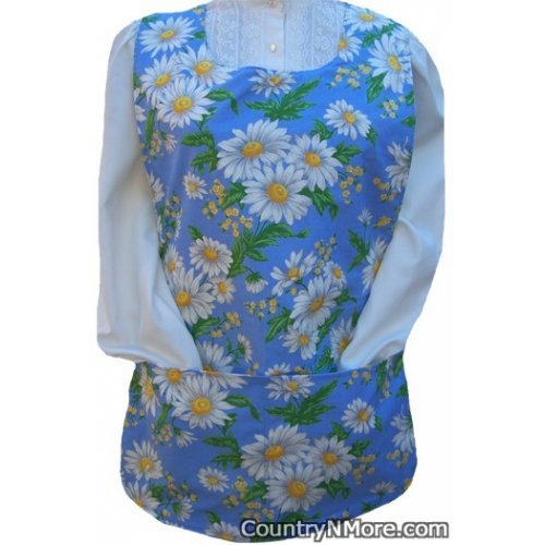 beautiful daisy bird cobbler apron