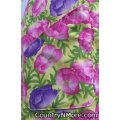 gorgeous poppies vintage apron