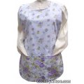 lavender purple rose cobbler apron
