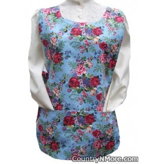 flowers cobbler apron