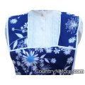 retro flower vintage apron