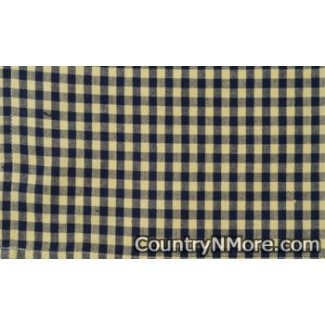 dunroven house blue tan homespun tea towel