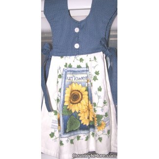 sunflower seed packet oven door dress