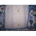 gorgeous rose flower vintage apron
