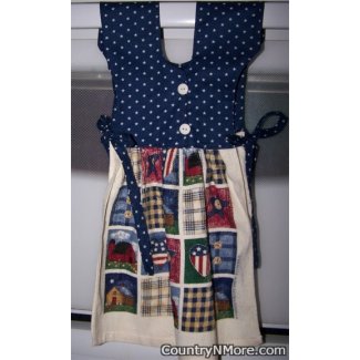 americana country oven door dress shirley