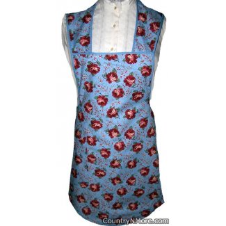 rose vintage inspired apron