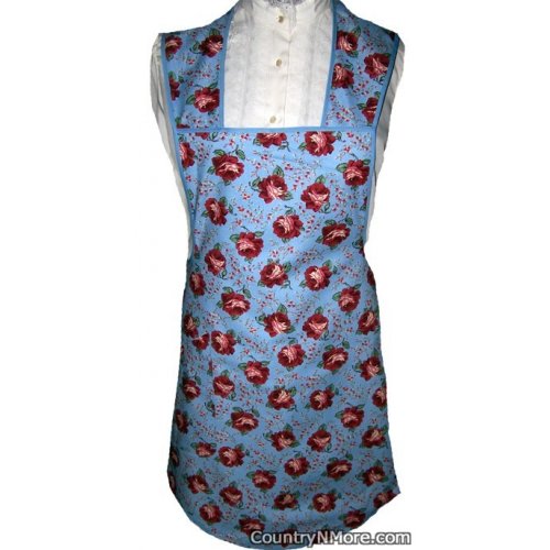 rose vintage inspired apron