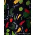 hot chili pepper vintage inspired apron