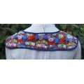 singing snowmen vintage apron