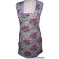 lavender flowers vintage apron