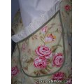 rose floral vintage apron plus size