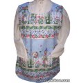 spring brdhouse winter scene cobbler apron