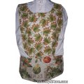 fall pumpkins leaves cobbler apron