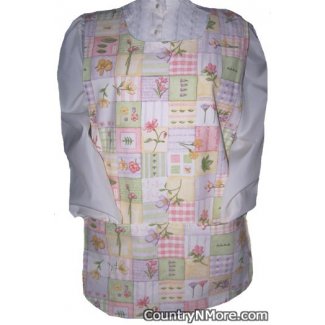 gorgeous flower cobbler apron