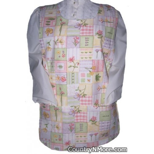 gorgeous flower cobbler apron