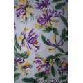 purple flower bird cobbler apron