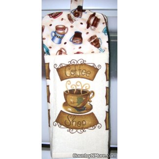 coffee shop oven door towel 875