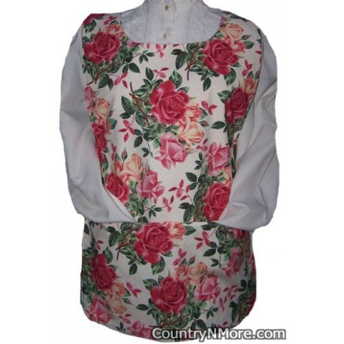 beautiful rose cobbler apron