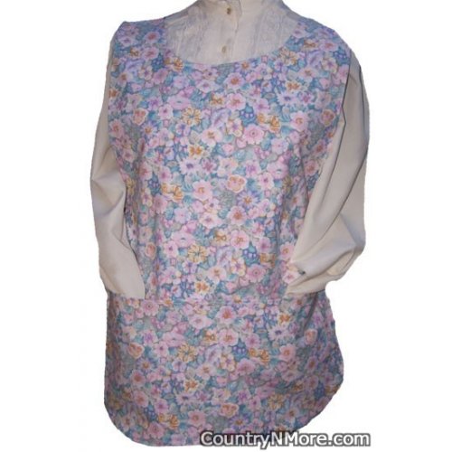 beautiful flowers cobbler apron