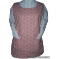 pink mauve floral cobbler apron