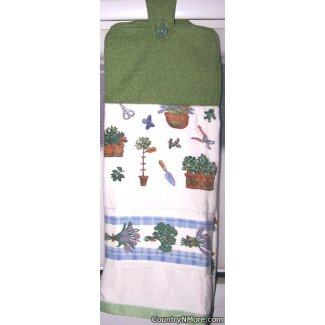 gorgeous gardening oven door towel