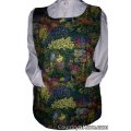 colorful birds flowers garden cobbler apron