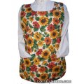 colorful rooster sunflower cobbler apron