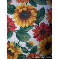 colorful rooster sunflower cobbler apron