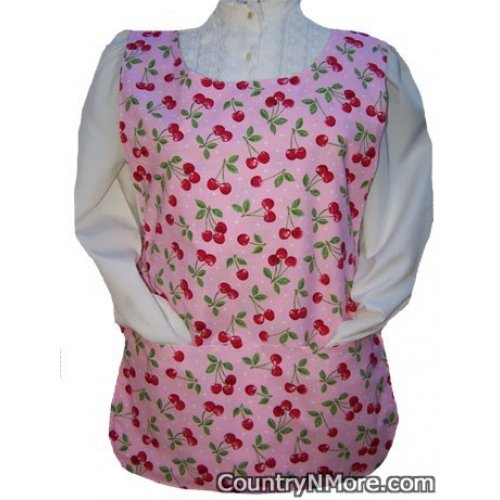 cherries cupcake cobbler apron