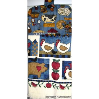 country fair oven door towel