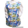 sailboat tropical cobbler apron