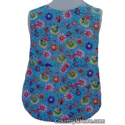 colorful sunny bugs toddler cobbler apron