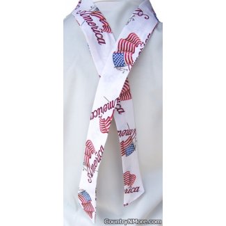 american flag patriotic neck cooler hot weather