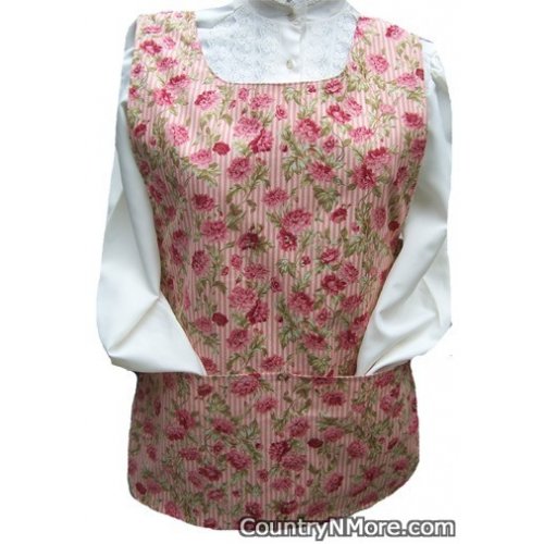 vintage rose cobbler apron