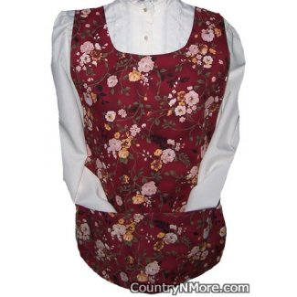 absolutely gorgeous floral cobbler apron