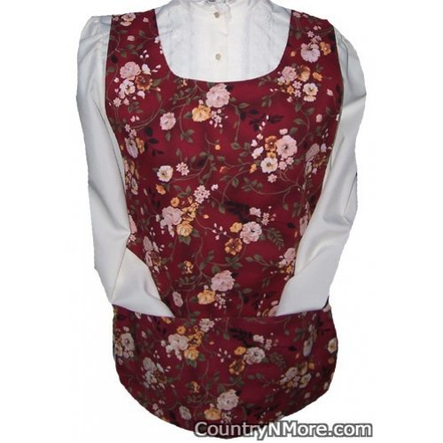 absolutely gorgeous floral cobbler apron