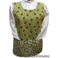 honey bees sunflowers cobbler apron