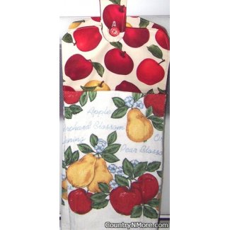 apples pears oven door towel 1100