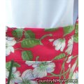 vintage yellow floral apron plus size