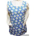 white flowers cobbler apron