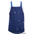 embroidered sailboat anchor denim toddler bbq apron