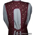 gorgeous floral vintage apron plus size