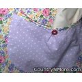 vintage slip over floral apron sizes 18 20