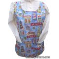 christmas families snowman seaside holiday cobbler apron