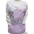 pink gingham floral cobbler apron