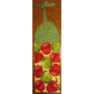 sweet apples hanging towel